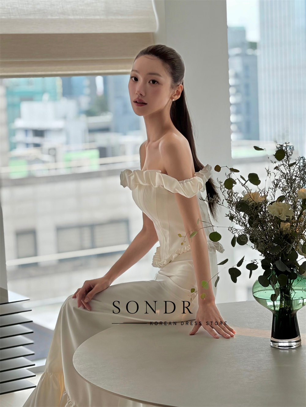 Sondr ボヘミアン Aライン 韓国風ウェディングドレス  - Modern Korean Lifestyle のレビューと価格