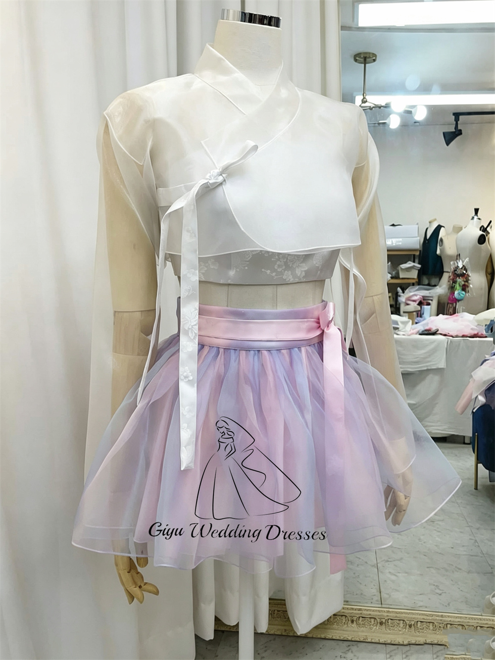 Giyu 韓国モダン韓服女性 2 ピース衣装グラデーションチ - Modern Korean Lifestyle のレビューと価格