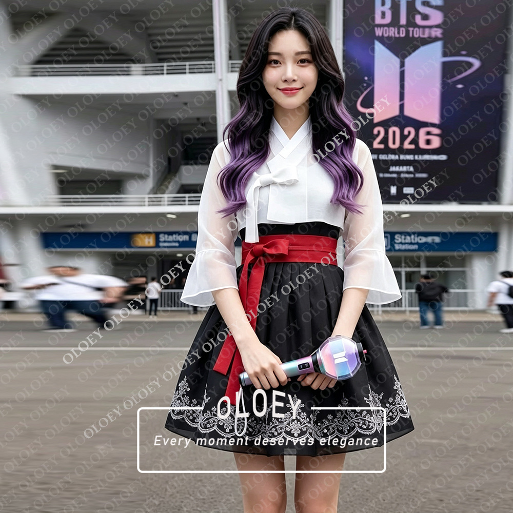 OLOEY モダンアップリケショートコンサート韓服 2026 - Modern Korean Lifestyle のレビューと価格